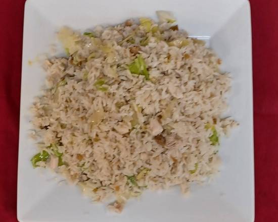 186. Chicken and Salted Fish Fried Rice (鹹魚雞粒炒飯)